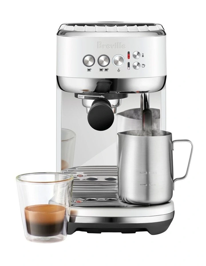 the Bambino Plus Coffee Machine in Sea Salt BES500SST image 4