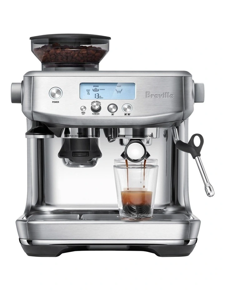 the Barista Pro Coffee Machine in Brushed Stainless Steel BES878BSS image 1