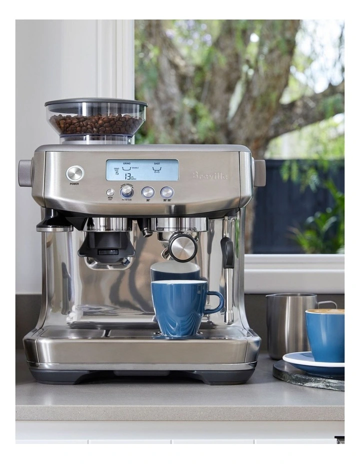 the Barista Pro Coffee Machine in Brushed Stainless Steel BES878BSS image 2