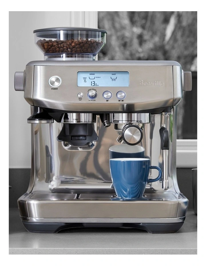 the Barista Pro Coffee Machine in Brushed Stainless Steel BES878BSS image 2