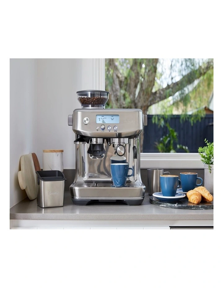 the Barista Pro Coffee Machine in Brushed Stainless Steel BES878BSS image 2