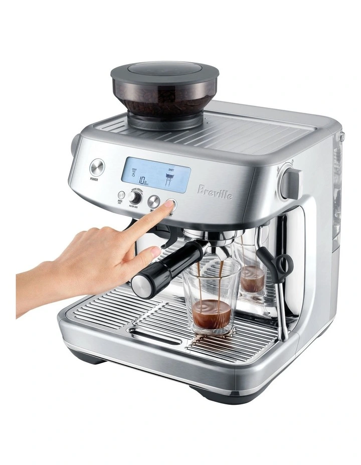 the Barista Pro Coffee Machine in Brushed Stainless Steel BES878BSS image 4