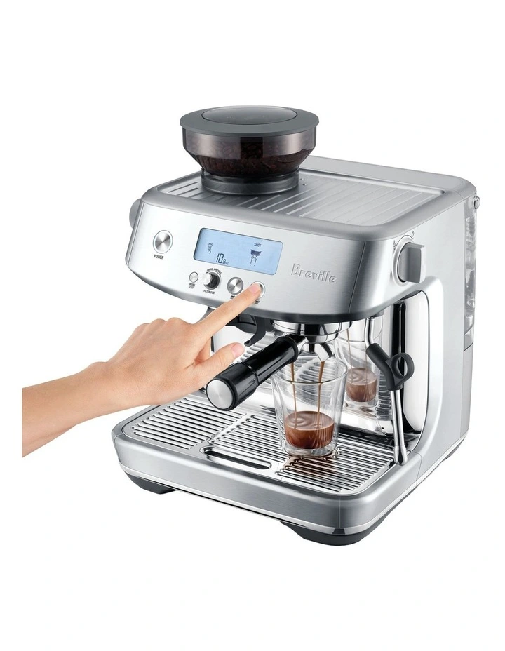 the Barista Pro Coffee Machine in Brushed Stainless Steel BES878BSS image 4
