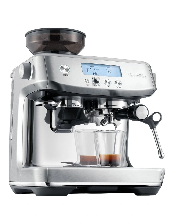 the Barista Pro Coffee Machine in Brushed Stainless Steel BES878BSS image 5