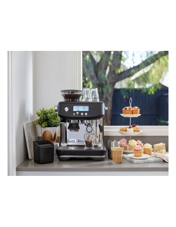 The Barista Pro Coffee Machine in Black Truffle BES878BTR image 2