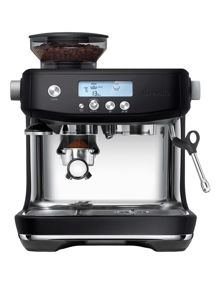 The Barista Pro Coffee Machine in Black Truffle BES878BTR image 4
