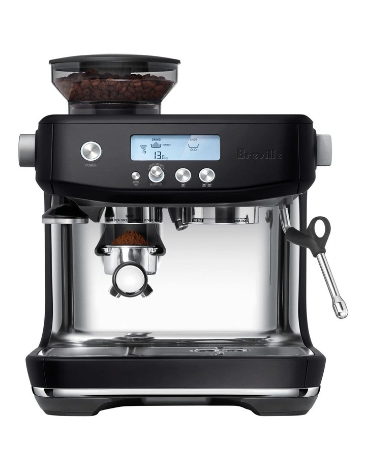 The Barista Pro Coffee Machine in Black Truffle BES878BTR image 4