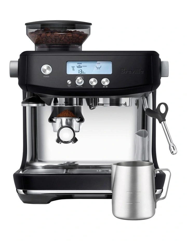 The Barista Pro Coffee Machine in Black Truffle BES878BTR image 5