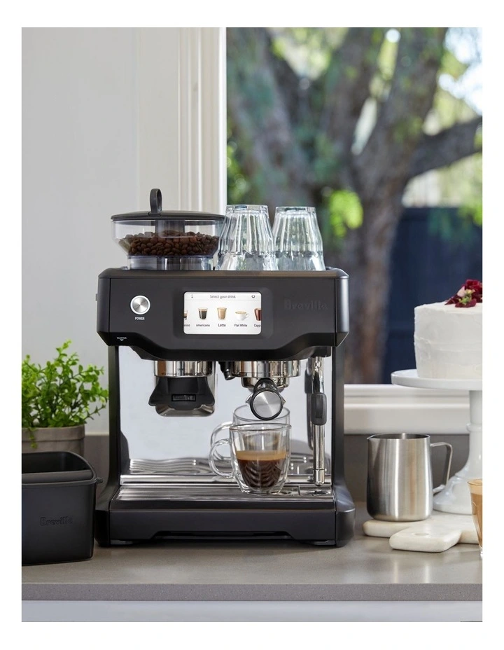 The Barista Touch Coffee Machine in Black Truffle BES880BTR image 2