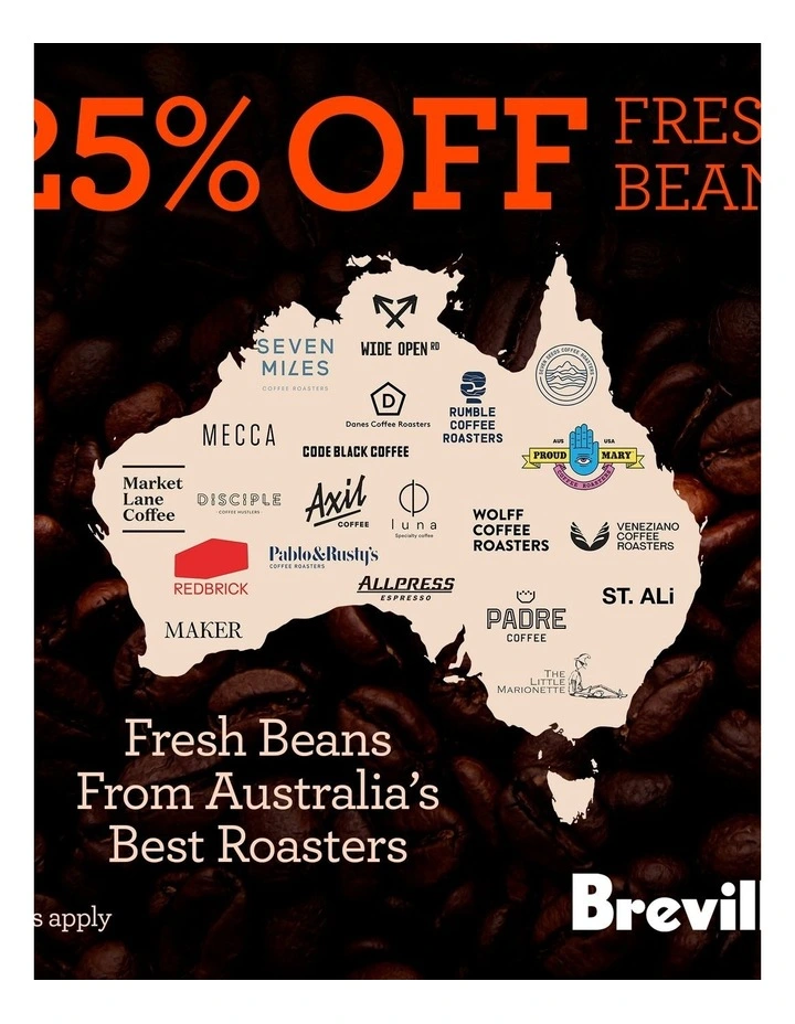 The Barista Touch Coffee Machine in Black Truffle BES880BTR image 3