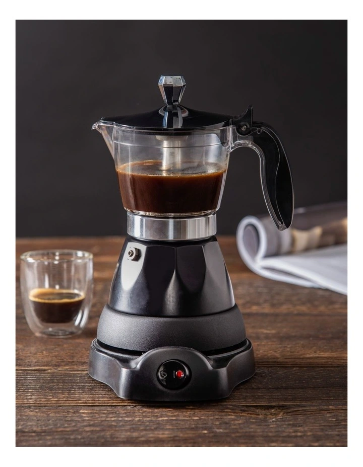 Davis & Waddell Electric Espresso Coffee Maker Black DLE0073 | MYER