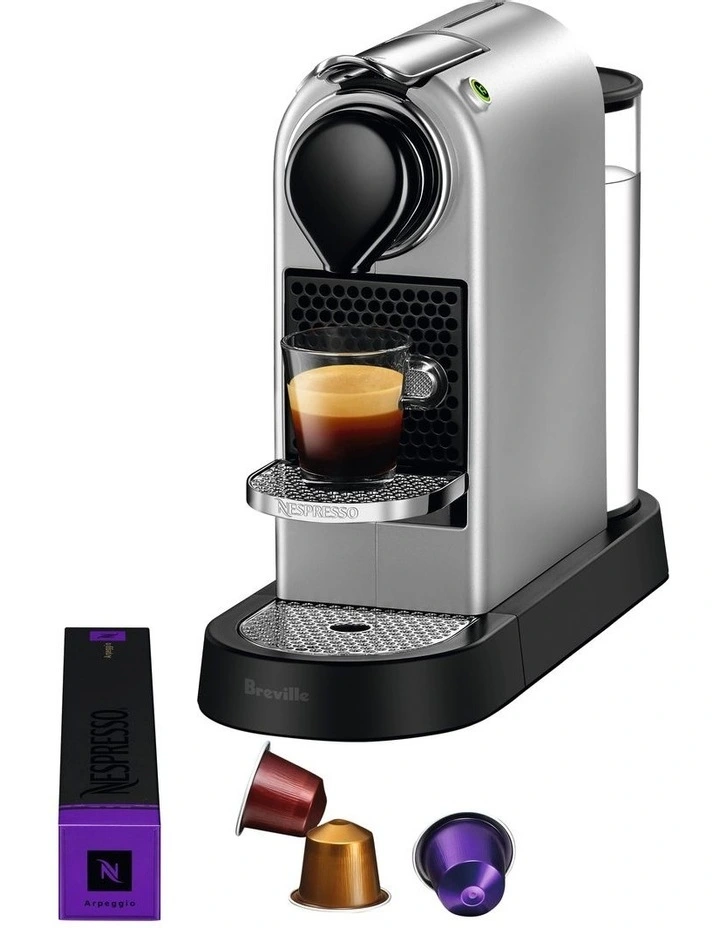 Breville Nespresso Citiz Coffee Machine BEC630SIL4JAN1 MYER