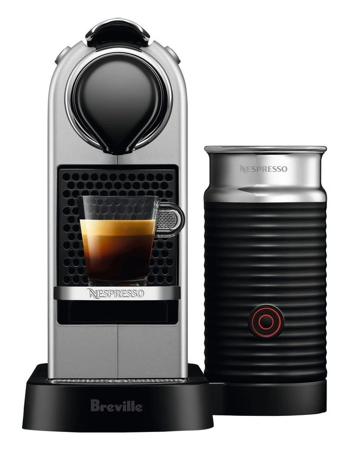CitiZ & Milk Capsule Coffee Machine in Silver BEC660SIL4JAN1 image 1