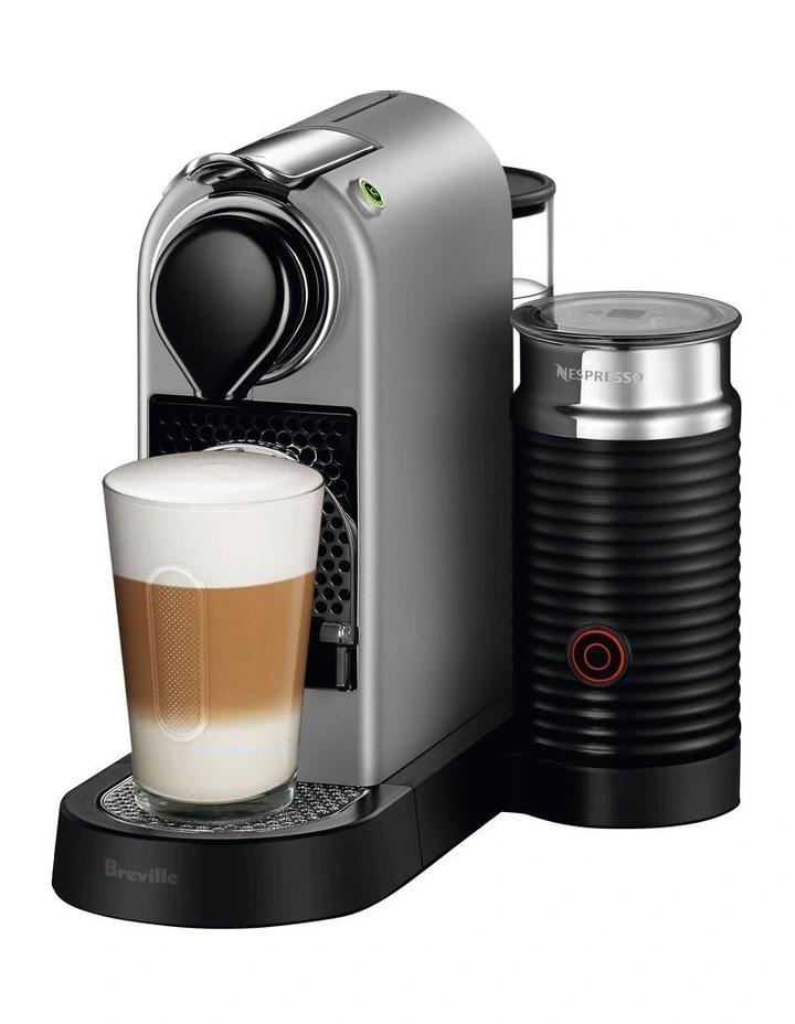 CitiZ & Milk Capsule Coffee Machine in Silver BEC660SIL4JAN1 image 3