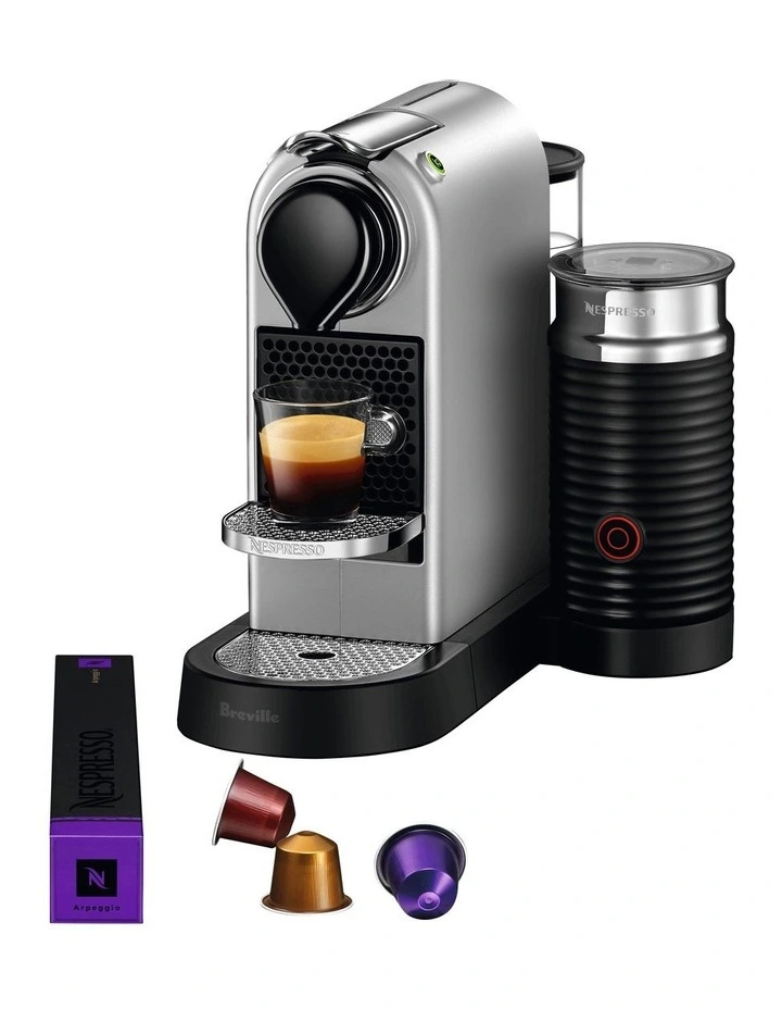 CitiZ & Milk Capsule Coffee Machine in Silver BEC660SIL4JAN1 image 6