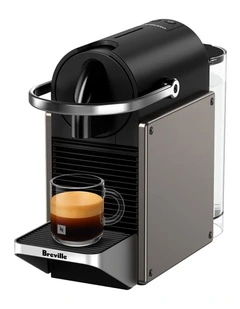 Pixie Capsule Coffee Machine Bundle Titan BEC470TTN4JAN1
