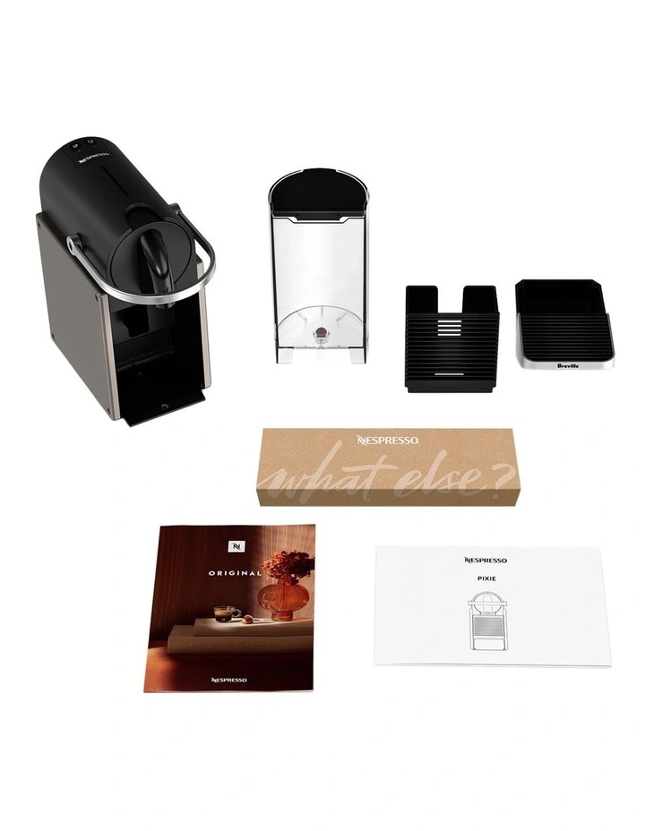 Pixie Capsule Coffee Machine Bundle Titan BEC470TTN4JAN1 image 5