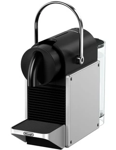 Pixie Capsule Coffee Machine & Milk in Silver (EN127.SAE)