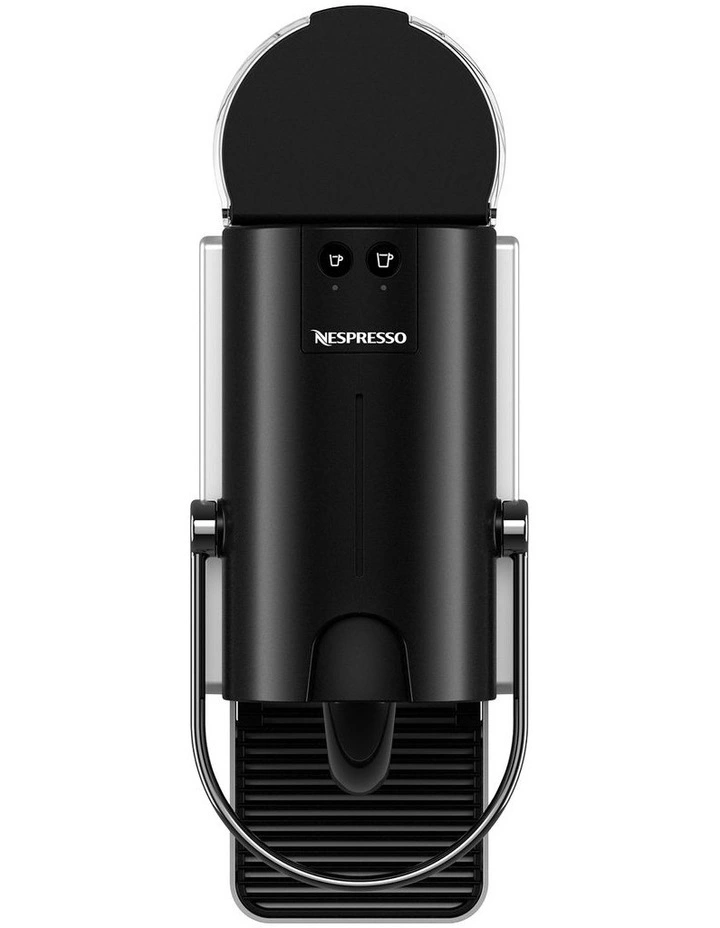 Pixie Capsule Coffee Machine & Milk in Silver (EN127.SAE) image 4