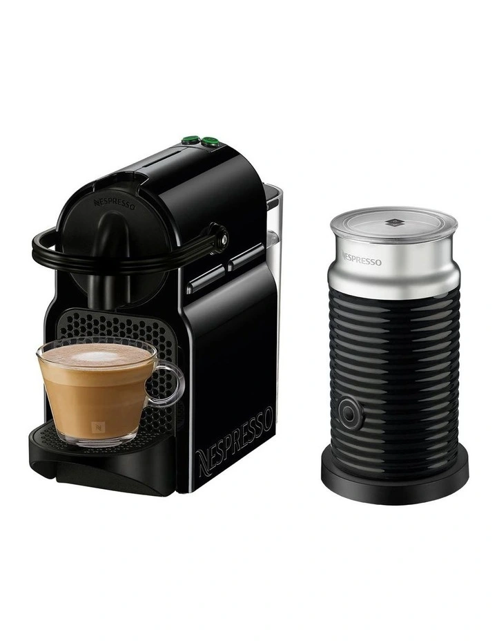 Inissia Capsule Coffee Machine & Milk in black EN80BAE image 3