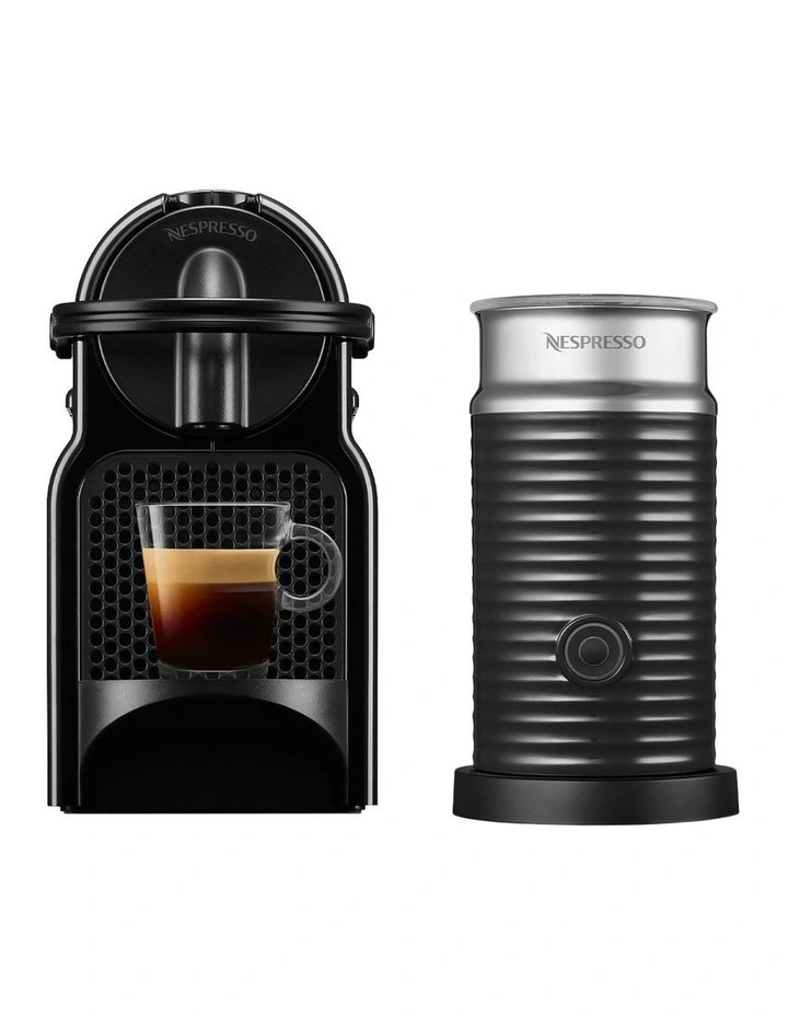 Inissia Capsule Coffee Machine Bundle in Black EN80BAE image 3