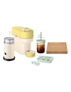 Vertuo Pop Capsule Coffee Machine ENV90LAE in Lemon