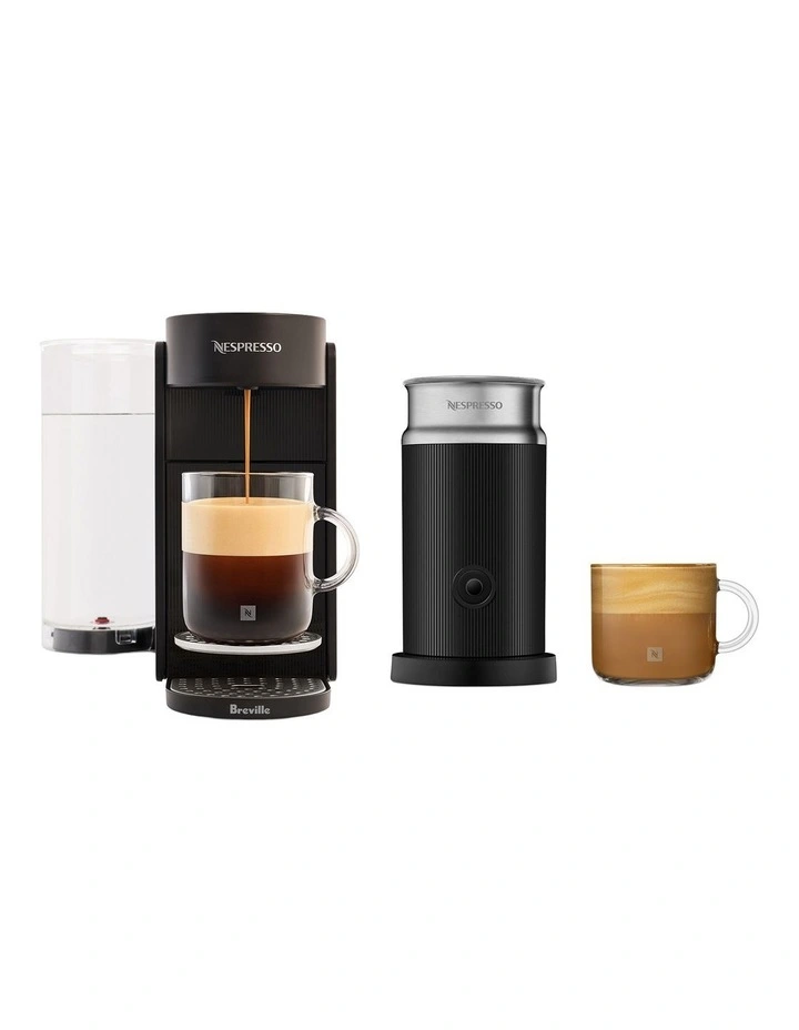 Vertuo Up Coffee Machine Bundle in Ink Black BNV650BLK4IAN1 image 3