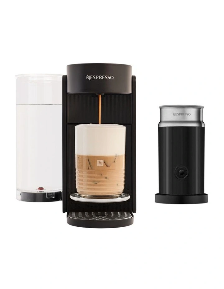 Vertuo Up Coffee Machine Bundle in Ink Black BNV650BLK4IAN1 image 4