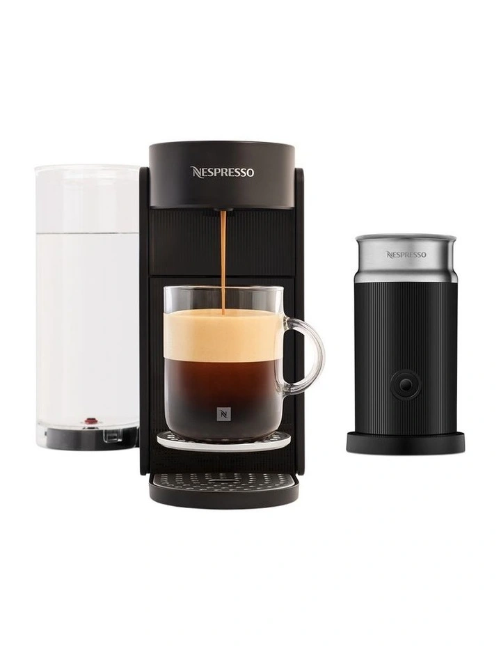 Vertuo Up Coffee Machine Bundle in Ink Black BNV650BLK4IAN1 image 6