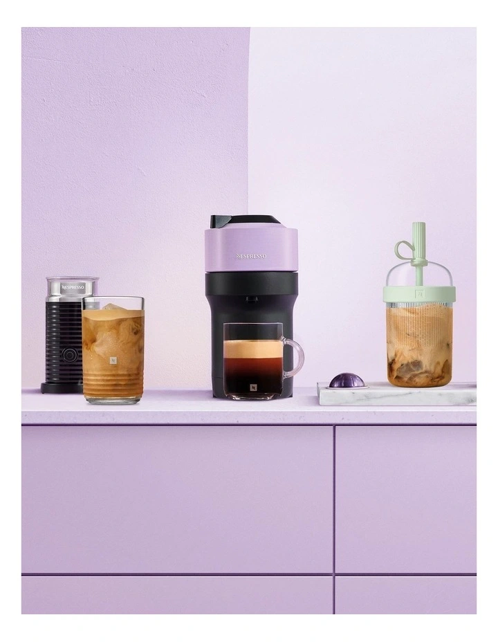 Vertuo Pop Machine Bundle Starter Pack in Lilac BNV150LIL4IAN3 image 2
