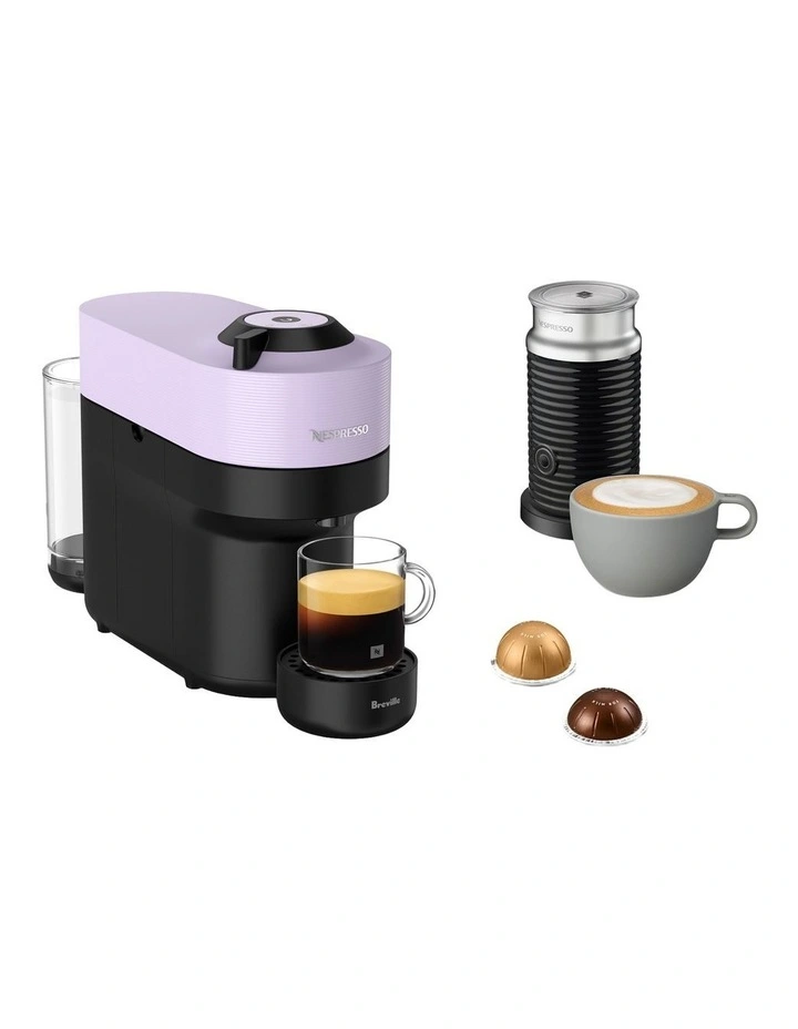 Vertuo Pop Machine Bundle Starter Pack in Lilac BNV150LIL4IAN3 image 3