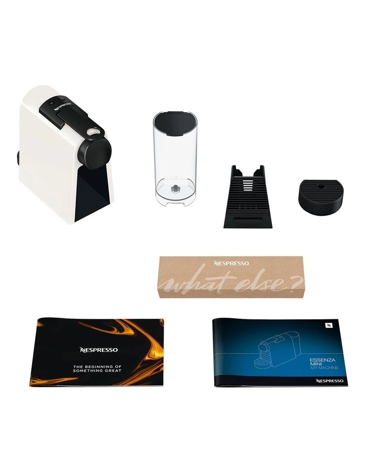 Essenza Mini Capsule Coffee Machine Bundle in White EN85WMTAE image 5
