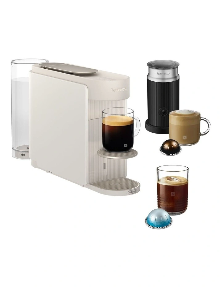 Vertuo Up Capsule Coffee Machine in Pearl White image 1