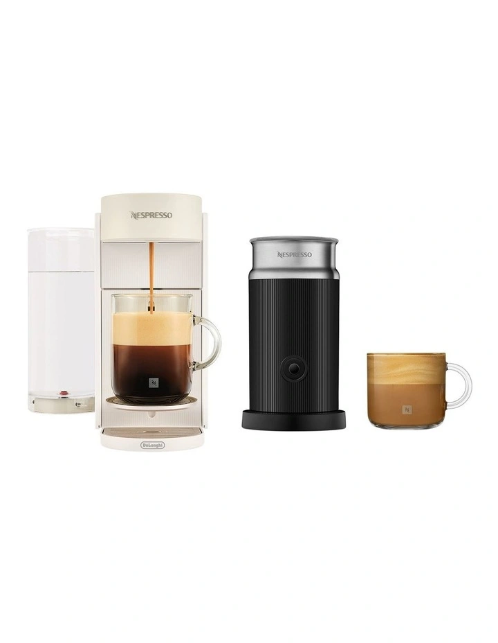 Vertuo Up Capsule Coffee Machine in Pearl White image 3