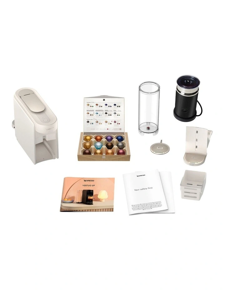 Vertuo Up Capsule Coffee Machine in Pearl White image 5