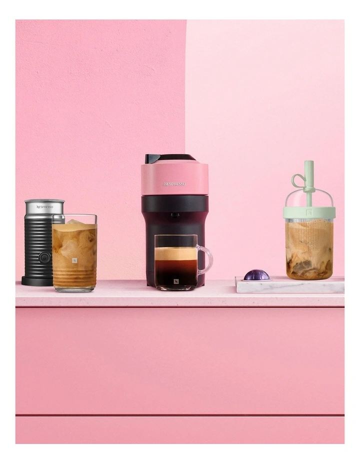 Vertuo Pop Capsule Coffee Machine Value Pack in Candy Pink ENV90PAEPACK26 image 2