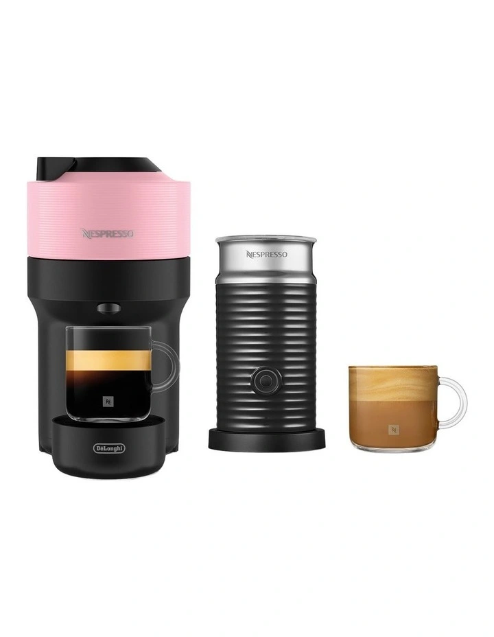 Vertuo Pop Capsule Coffee Machine Value Pack in Candy Pink ENV90PAEPACK26 image 4