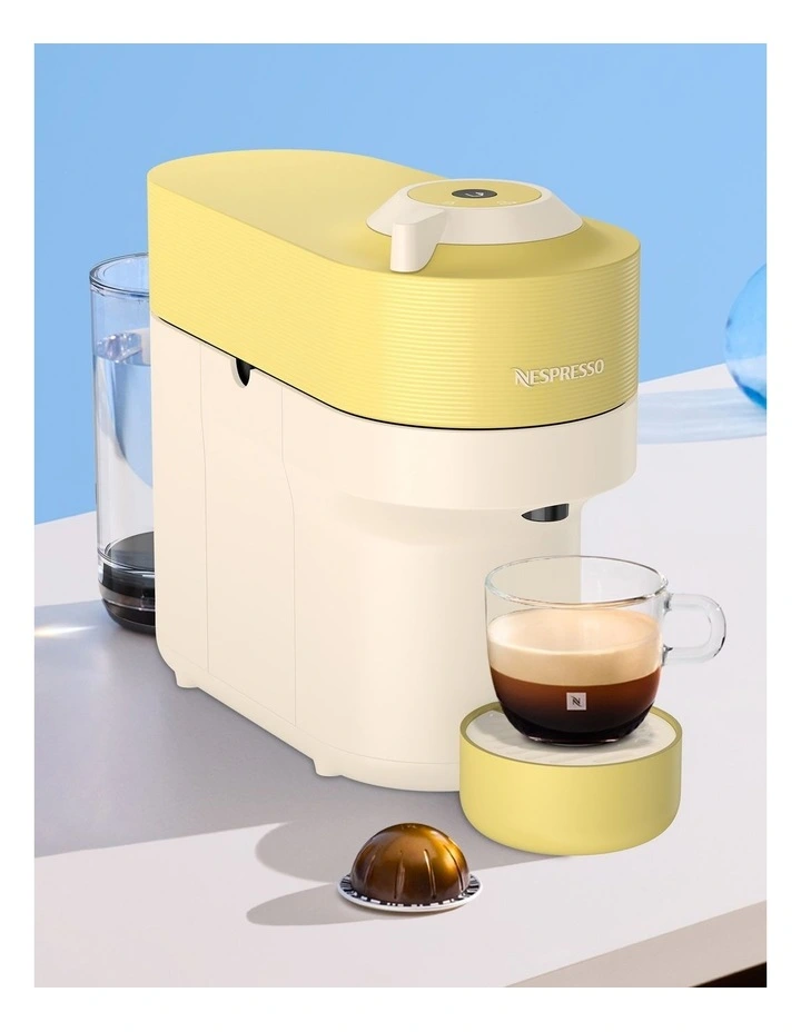 Vertuo Pop Capsule Coffee Machine in Lemon ENV90LE image 2