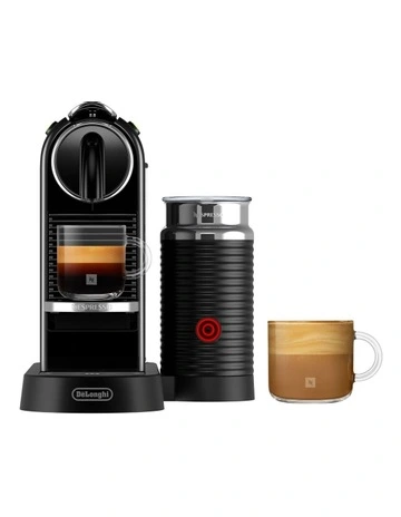 Citiz & Milk Capsule Coffee Machine in Black EN267BAE