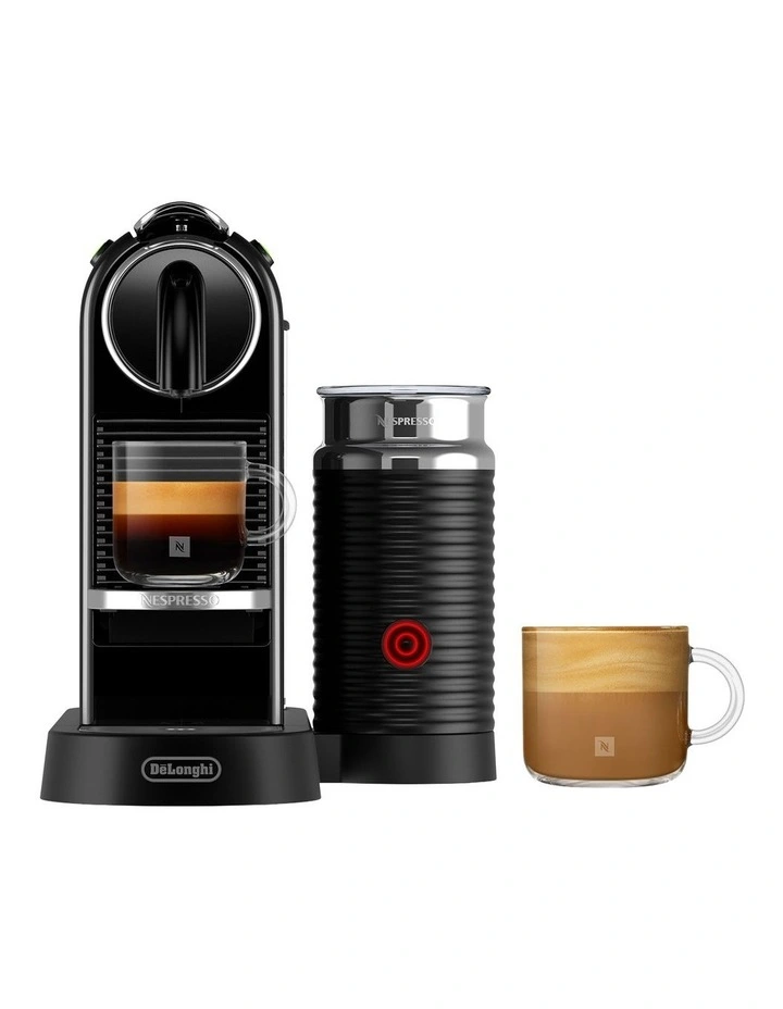 Citiz & Milk Capsule Coffee Machine in Black EN267BAE image 3