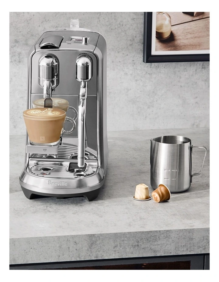 Creatista Plus Capsule Coffee Machine in Brushed Stainless Steel BNE800BSS image 2