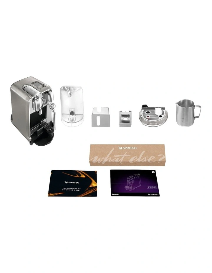 Creatista Plus Capsule Coffee Machine in Brushed Stainless Steel BNE800BSS image 5