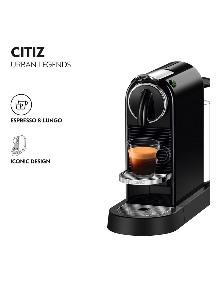 Citiz Solo Capsule Coffee Machine EN167B Black