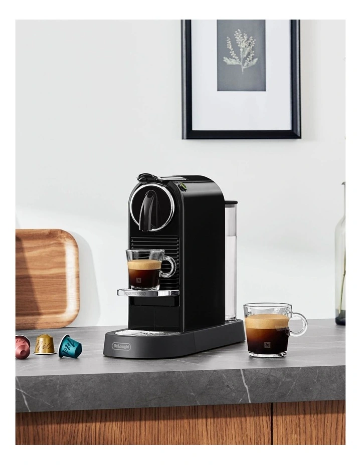 Citiz Capsule Coffee Machine in Black EN167B image 2