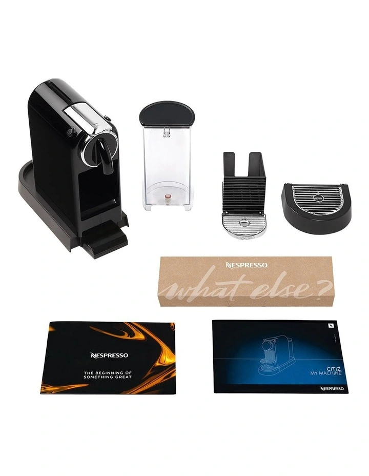 Citiz Capsule Coffee Machine in Black EN167B image 6