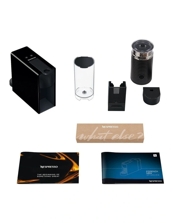Essenza Mini Capsule Coffee Machine Bundle in Black BEC250BLK image 6