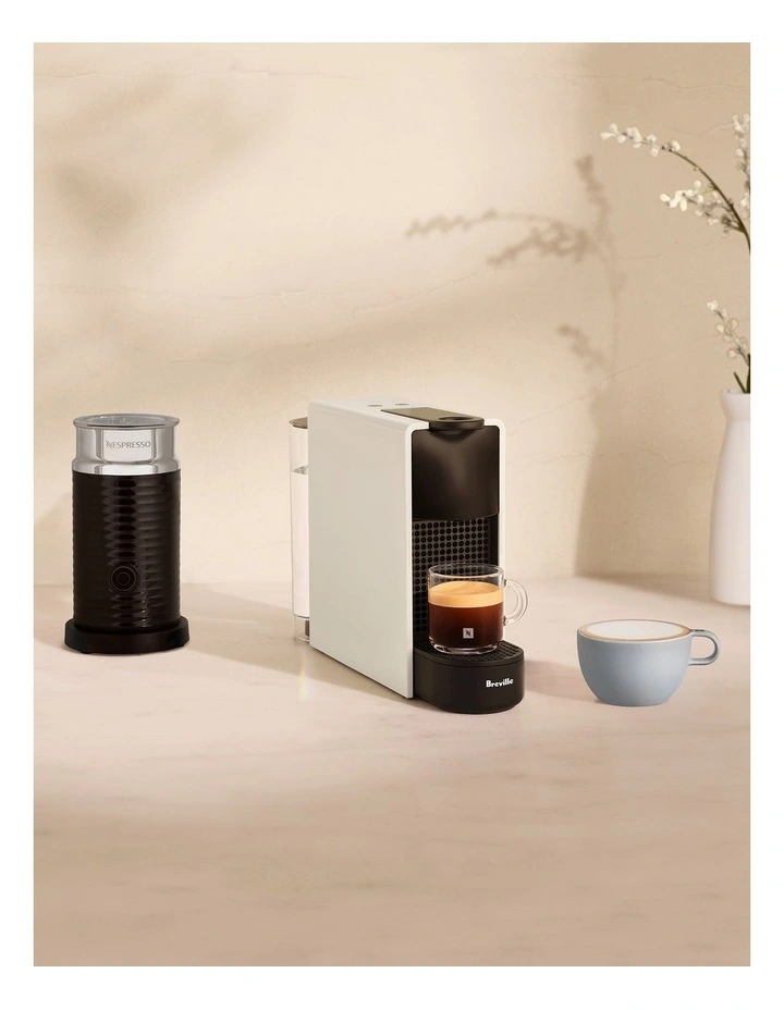 Essenza Mini & Milk Capsule Coffee Machine White BEC250WHT image 2