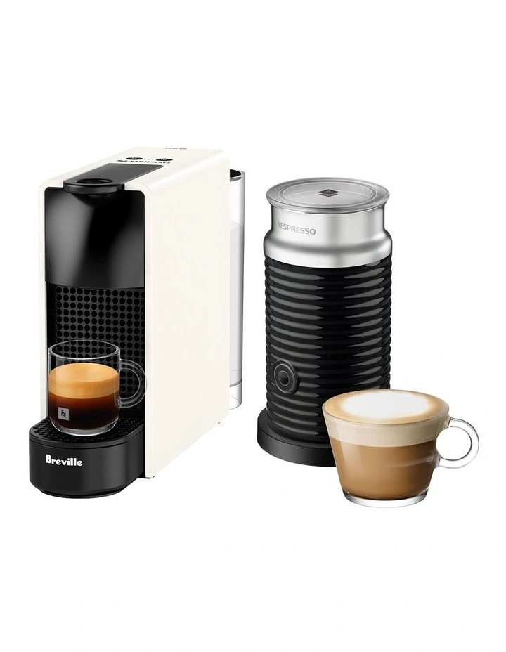 Essenza Mini & Milk Capsule Coffee Machine White BEC250WHT image 3
