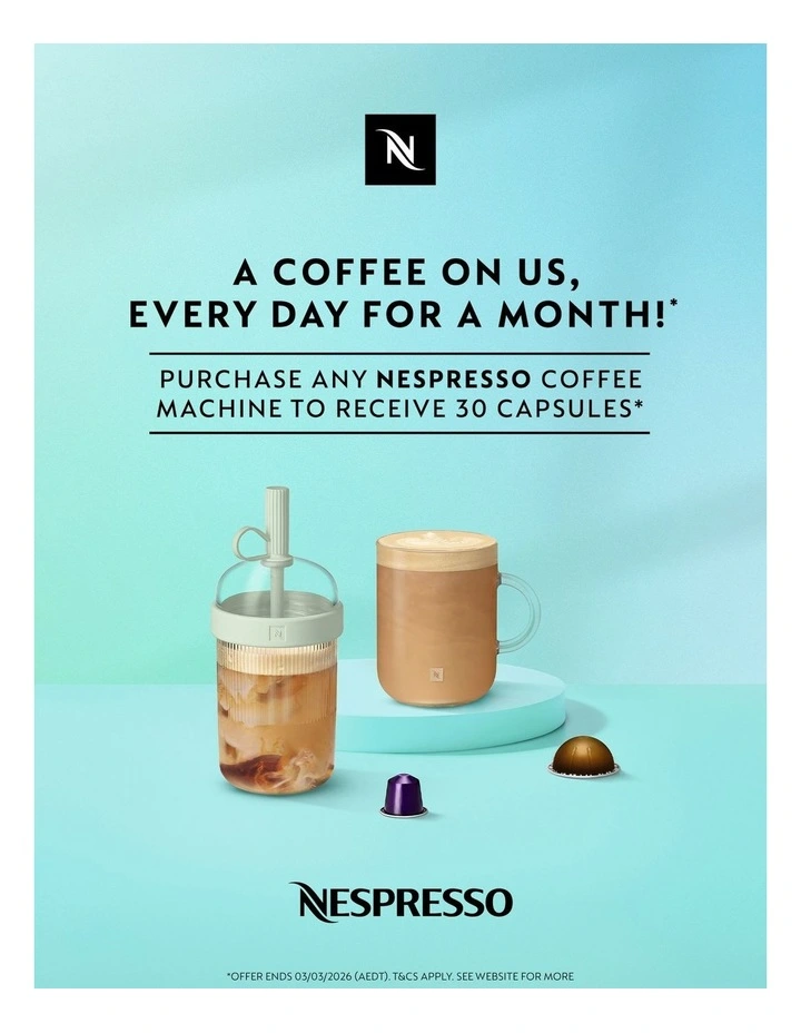 Essenza Mini & Milk Capsule Coffee Machine White BEC250WHT image 7