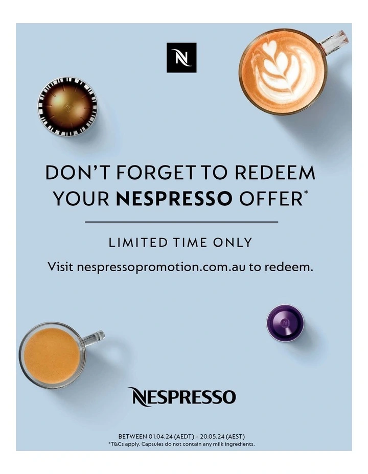 Nespresso Creatista Uno Capsule Coffee Machine In Black BNE500BKS MYER